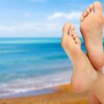 Healthy Feet at Beach