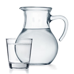 jug of water and glass drink more water